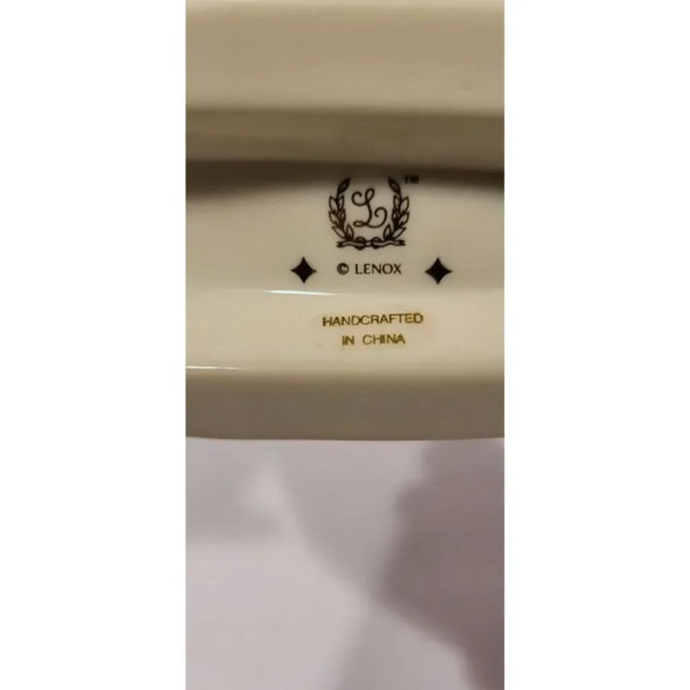 1999‎ Lenox Snowman In Sleigh Ornament